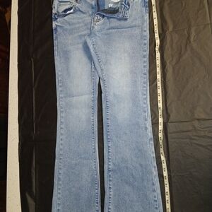 Light Blue Women's Flared Jeans